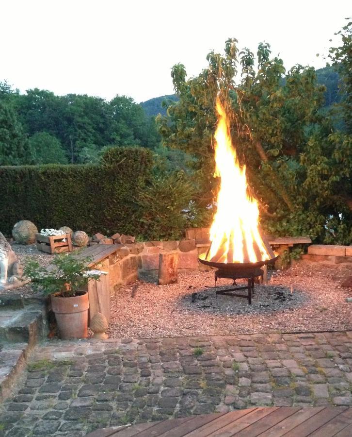 Burg Freienstein Blick 4 Sterne Mit Sauna Gammelsbach Exteriér fotografie