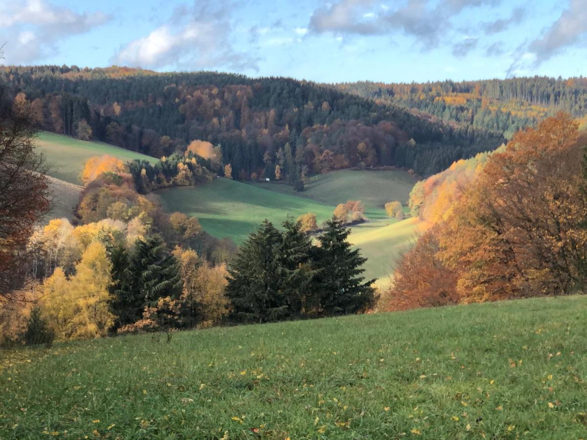 Burg Freienstein Blick 4 Sterne Mit Sauna Gammelsbach Exteriér fotografie